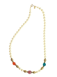 Royalty Pearl Statement Necklace