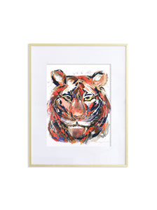 8x10 Tiger (Orange) Print