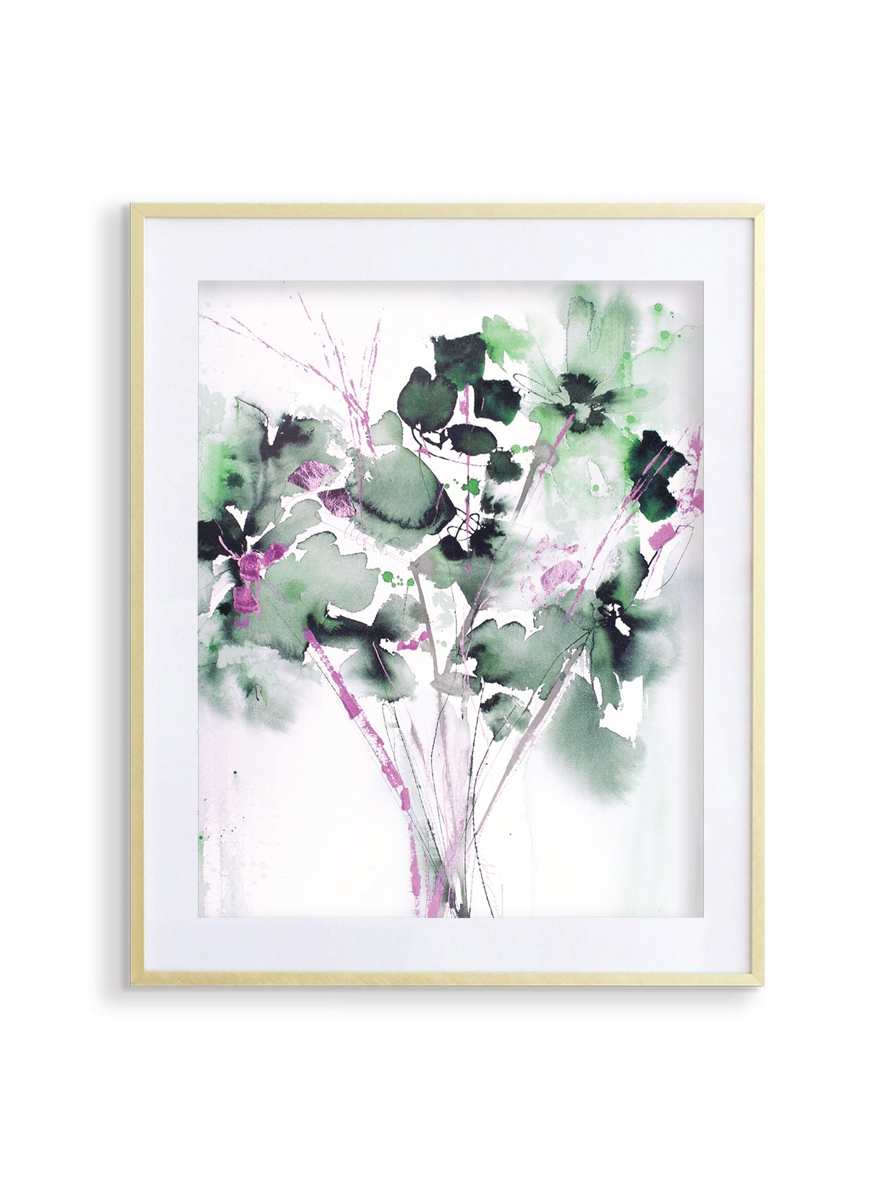 11x14 Evergreen Bouquet Print