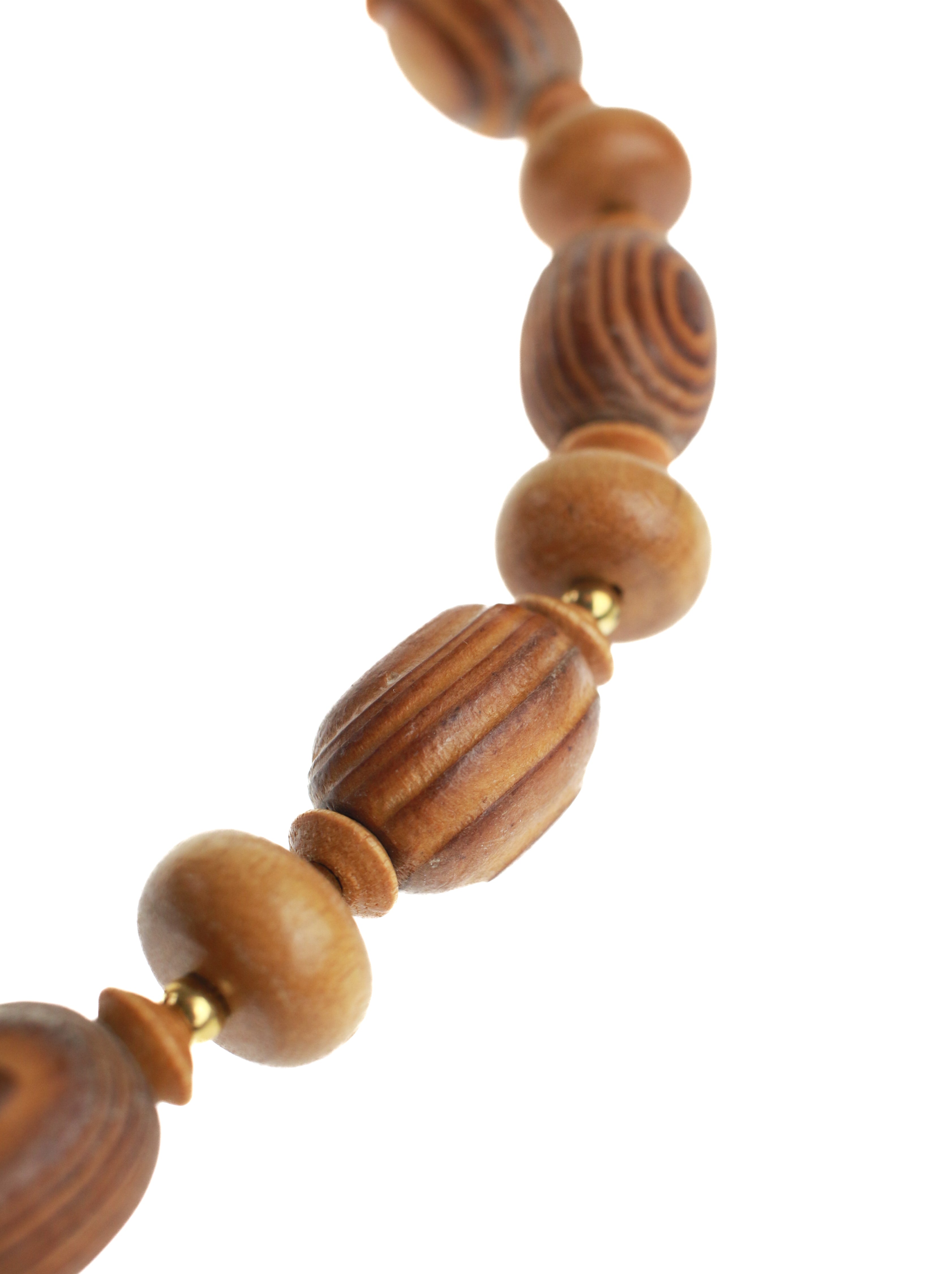Wooden Bead Necklace | Whit's Vintage Picks