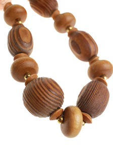 Wooden Bead Necklace | Whit's Vintage Picks