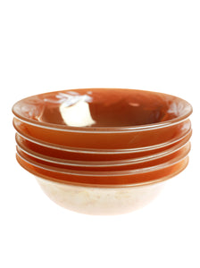 Creamsicle Soup Bowls (Set of 5) | Whit's Vintage Picks