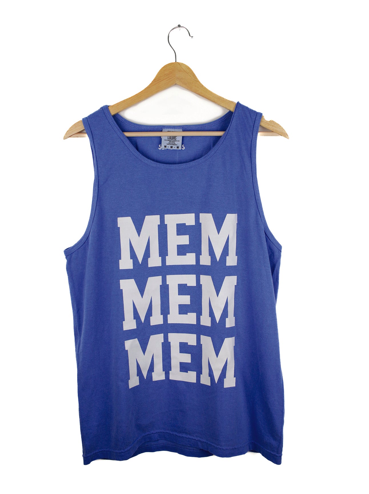 MEM Summer Tank in Memphis Blue