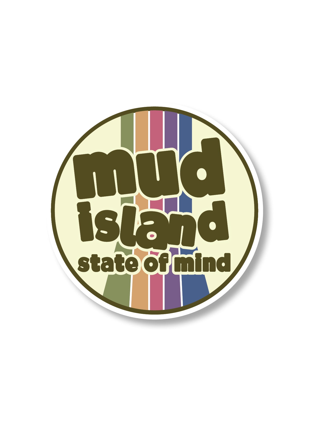 Mud Island Sticker