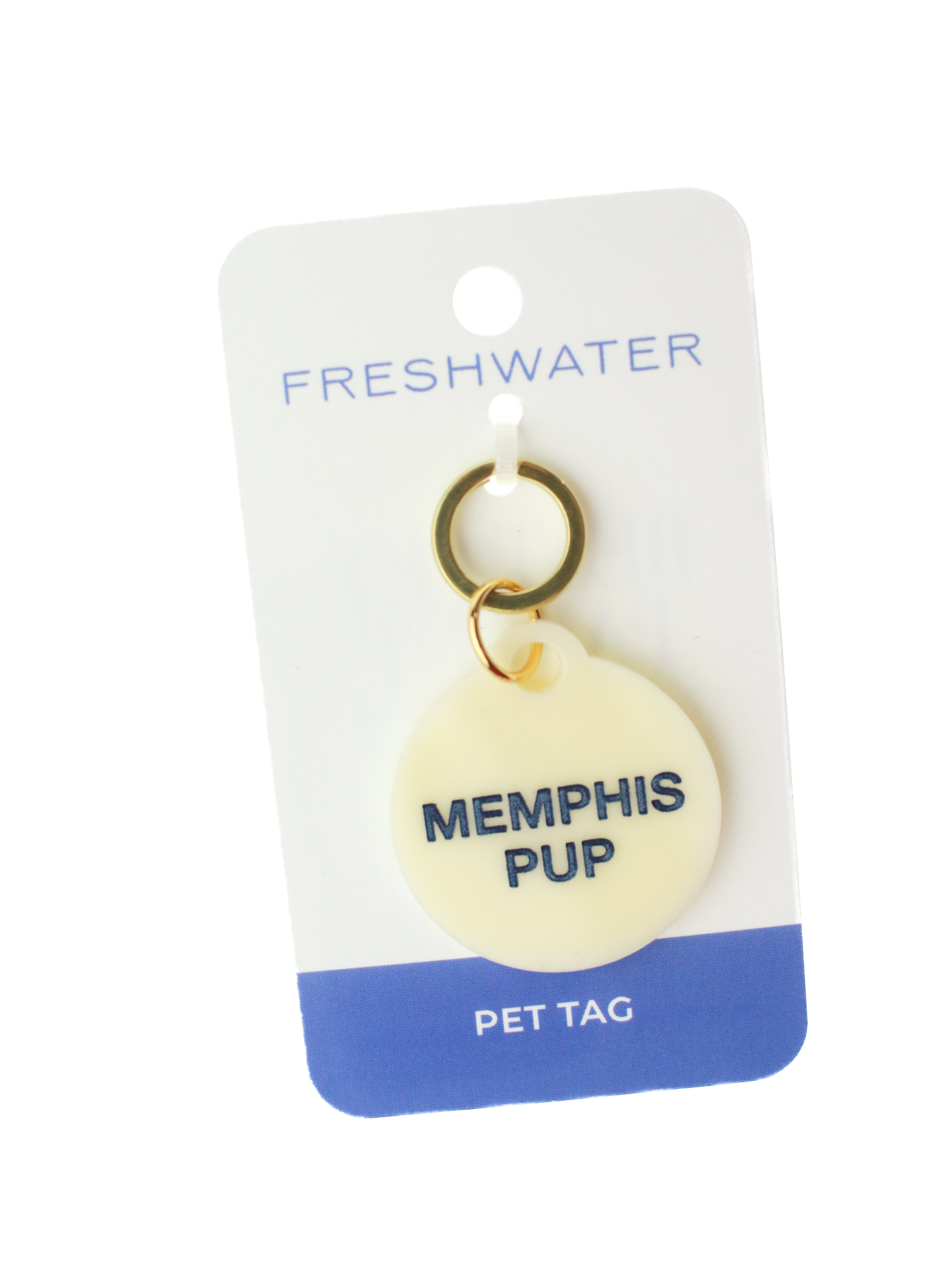 Acrylic Pet Tag by Freshwater Design Co. – Whitney Winkler Art