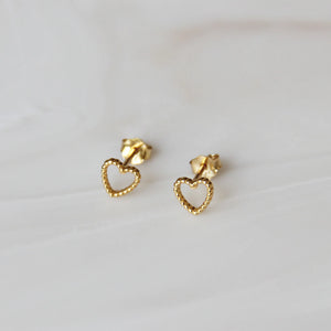 Open Heart Studs | Maive