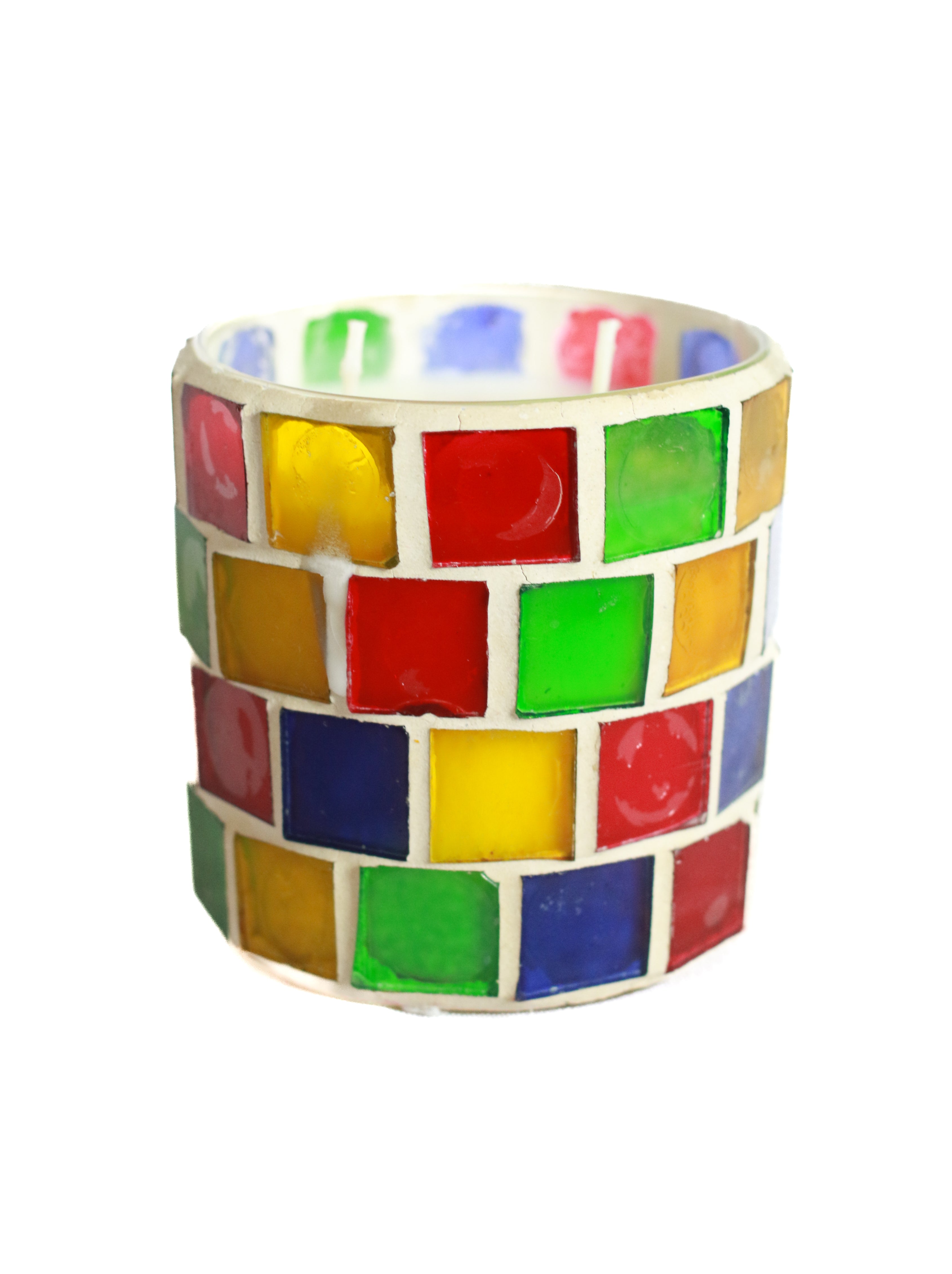 Bright Mosaic Candle