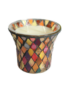 Mosaic Candle