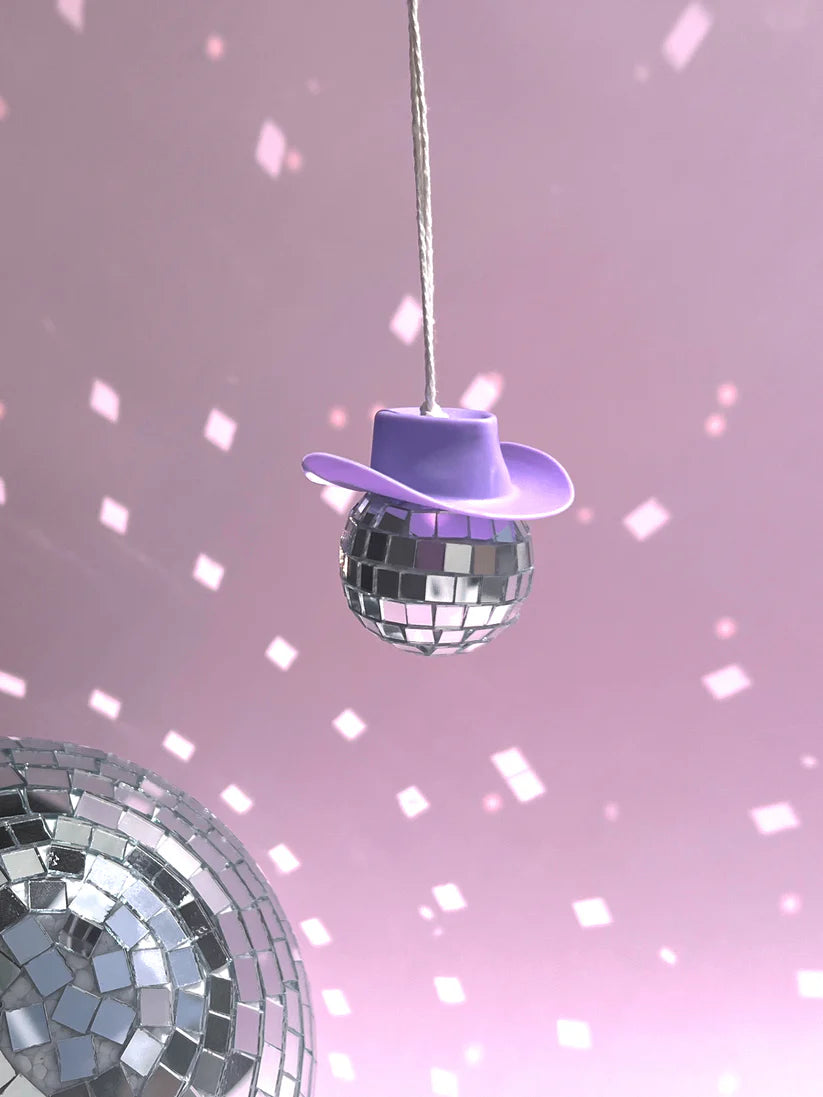 Disco Cowboy Car Charm/ Ornament