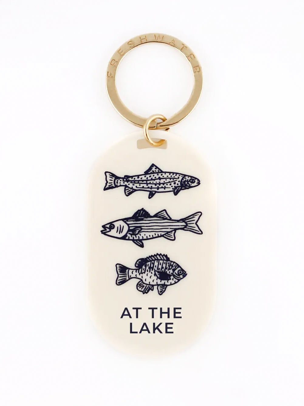 "At the Lake" Keychain | Freshwater Designs Co.