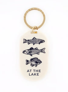 "At the Lake" Keychain | Freshwater Designs Co.