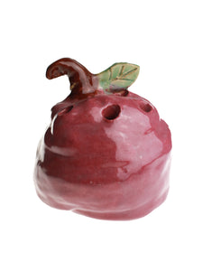 Ceramic Apple Flower Frog Vase | Whit's Vintage Picks