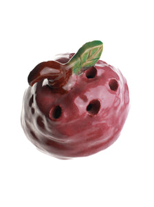Ceramic Apple Flower Frog Vase | Whit's Vintage Picks