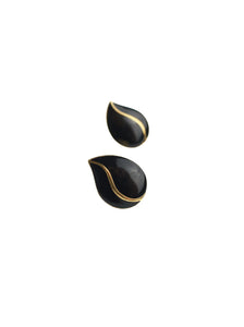 Swoop Studs (Black) | Whit's Vintage Picks