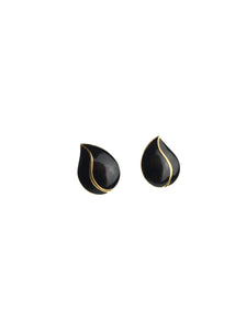 Swoop Studs (Black) | Whit's Vintage Picks