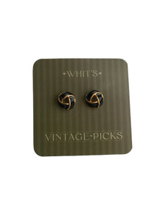 Black Knot Studs | Whit's Vintage Picks