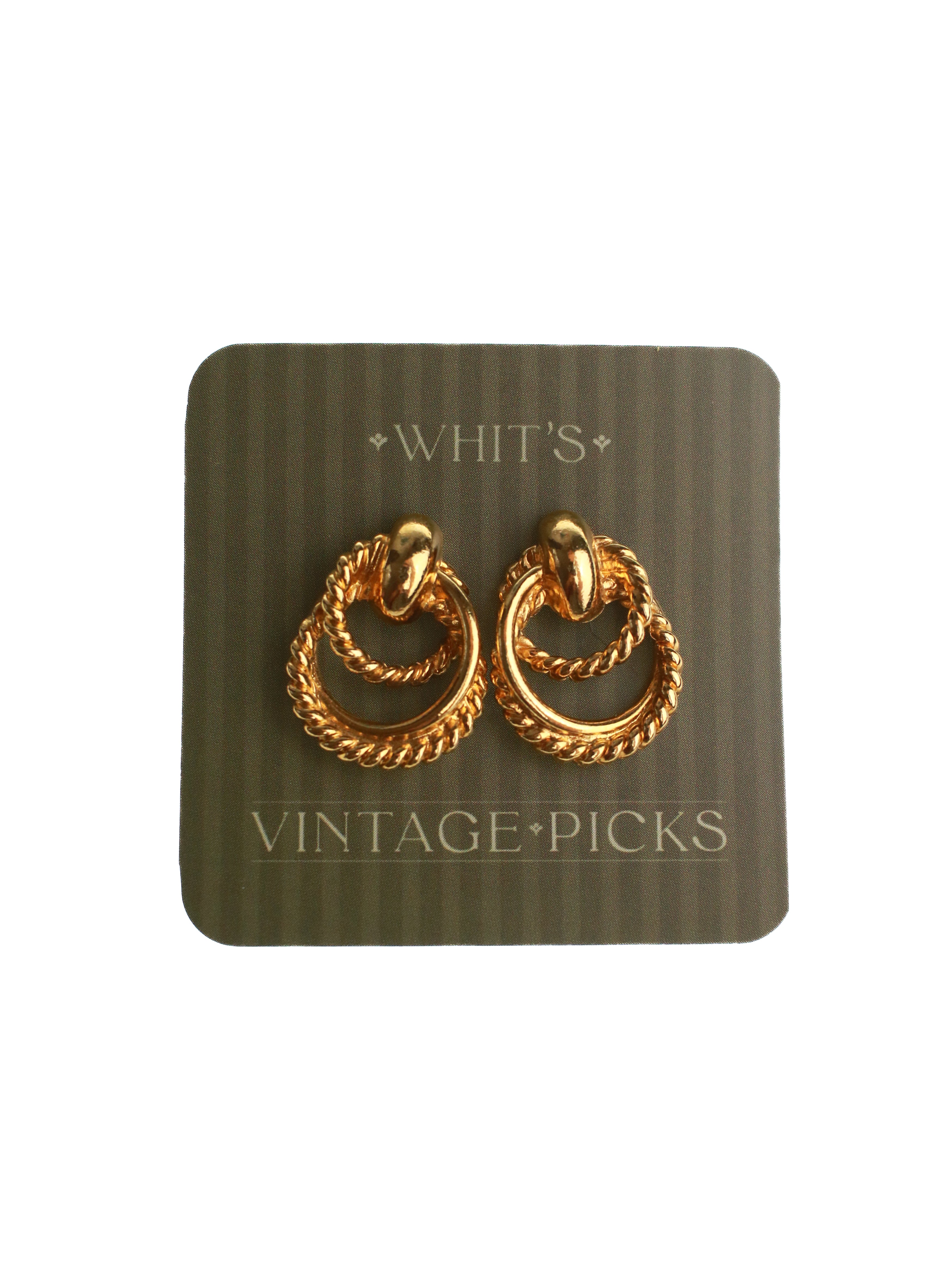 Double Rope Studs | Whit's Vintage Picks