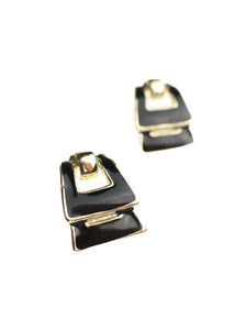 Geo Domino Studs | Whit's Vintage Picks