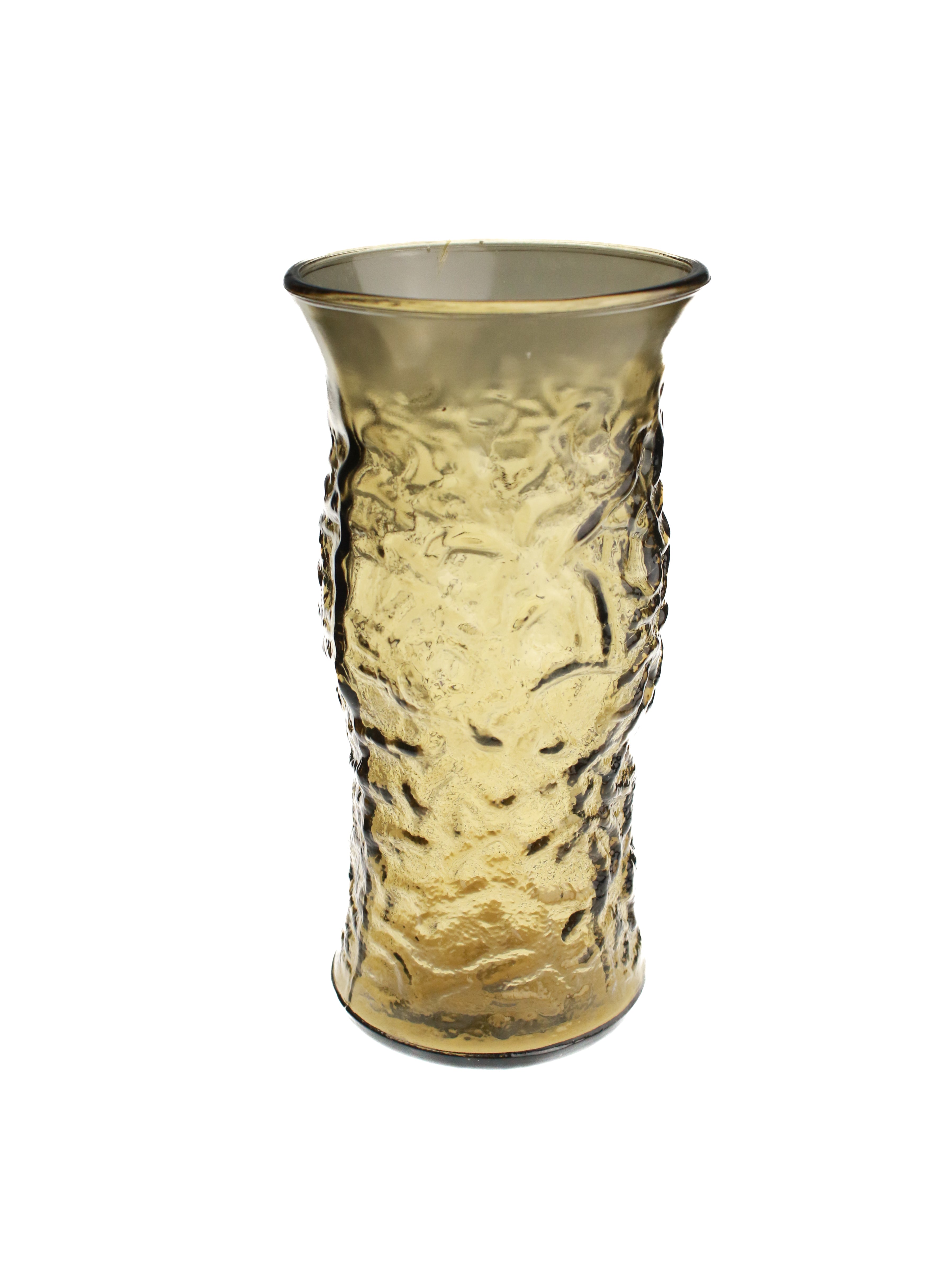 Amber Ripple Vase | Whit's Vintage Picks