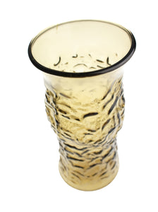 Amber Ripple Vase | Whit's Vintage Picks