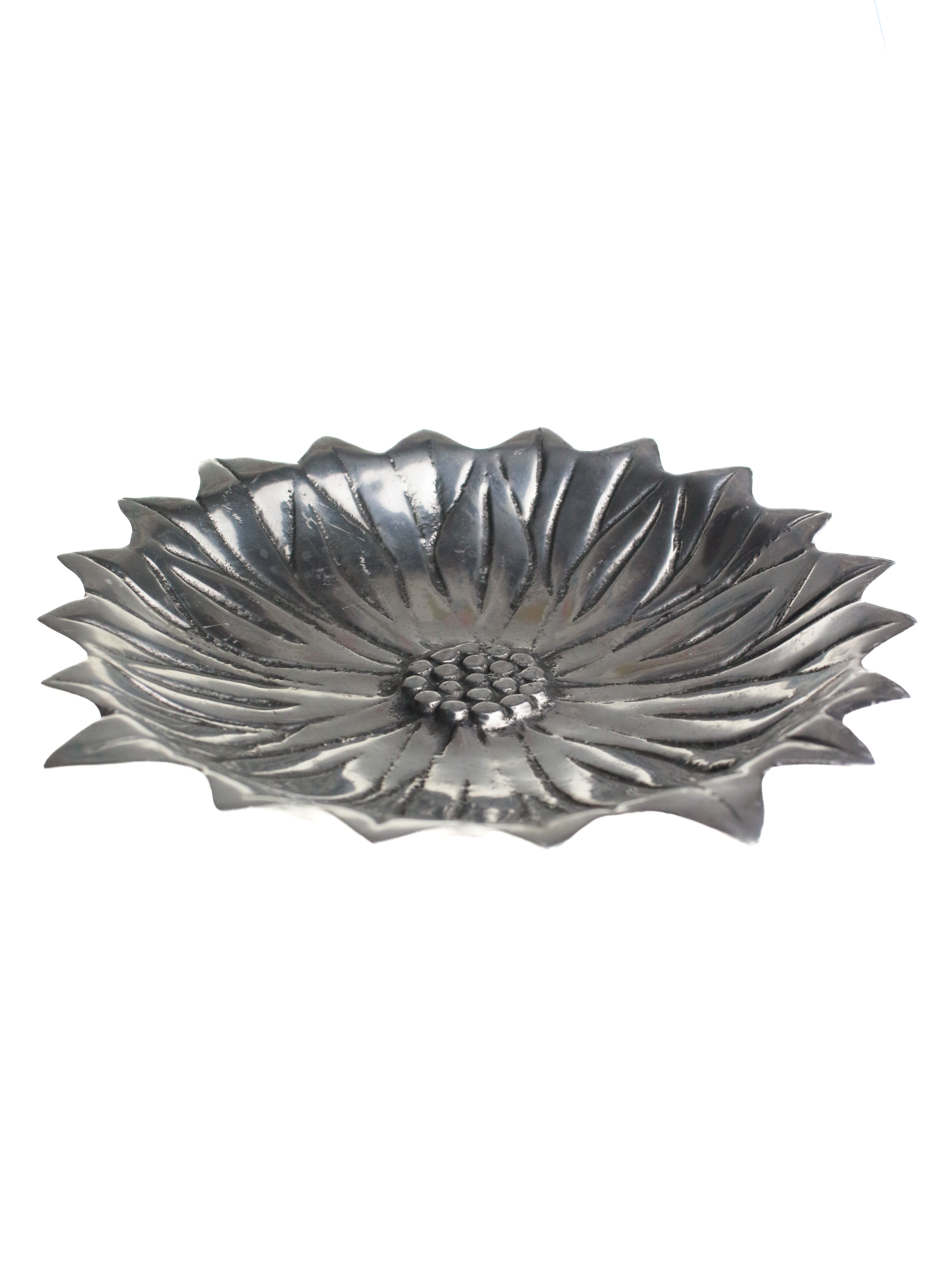 Pewter Flower Bowl | Whit's Vintage Picks