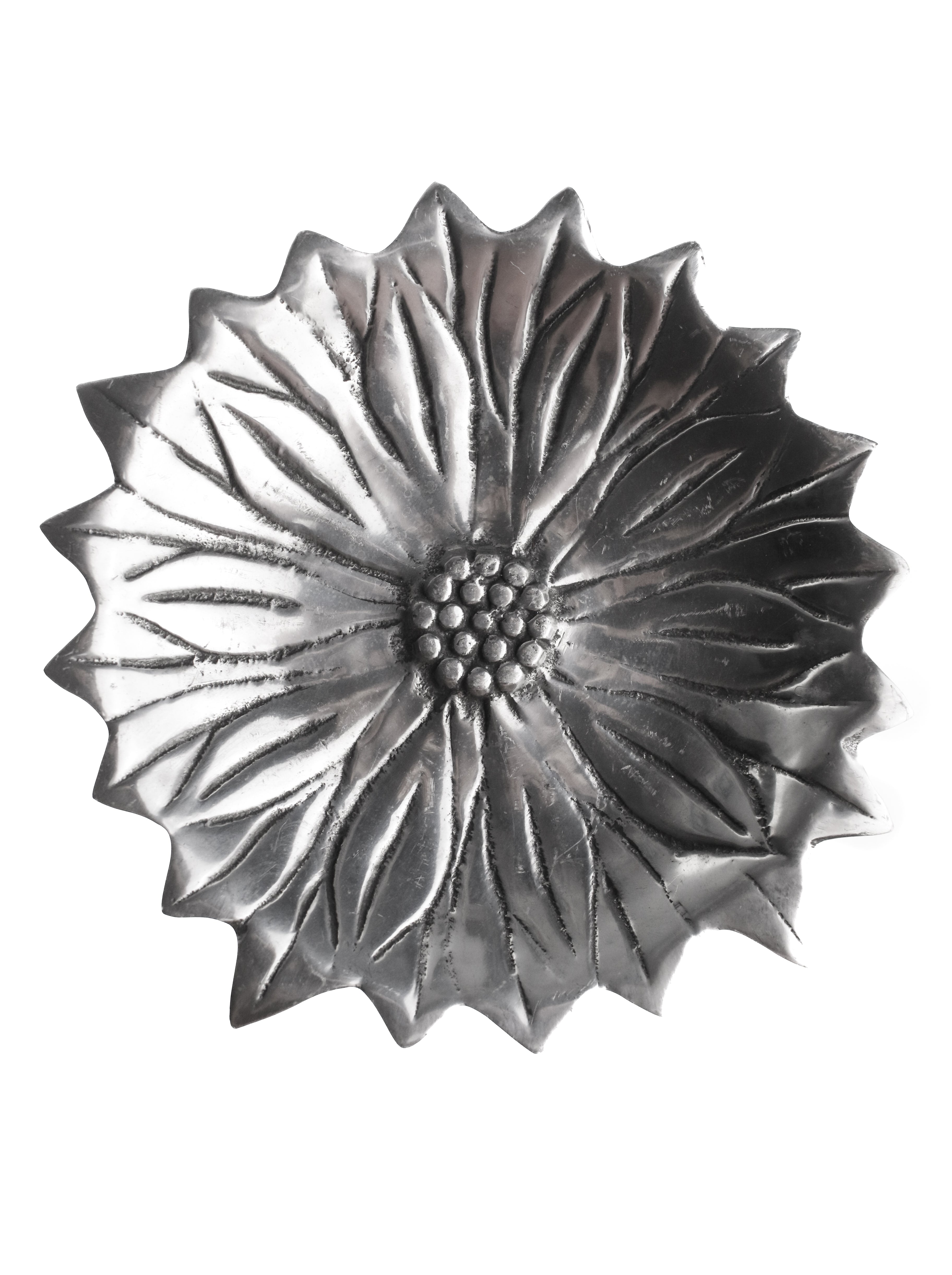 Pewter Flower Bowl | Whit's Vintage Picks