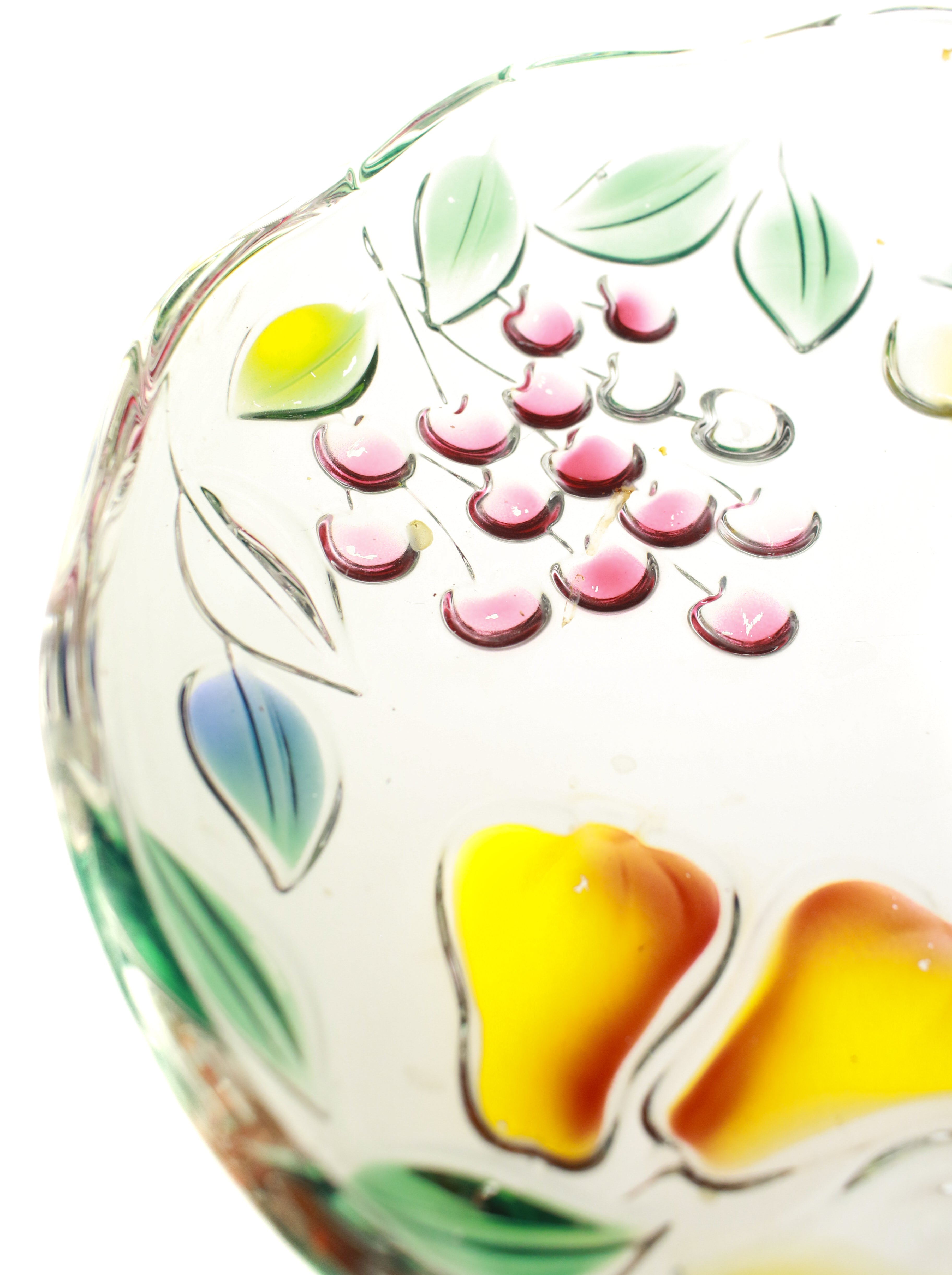 Stained Glass Fruit Platter | Whit's Vintage Picks