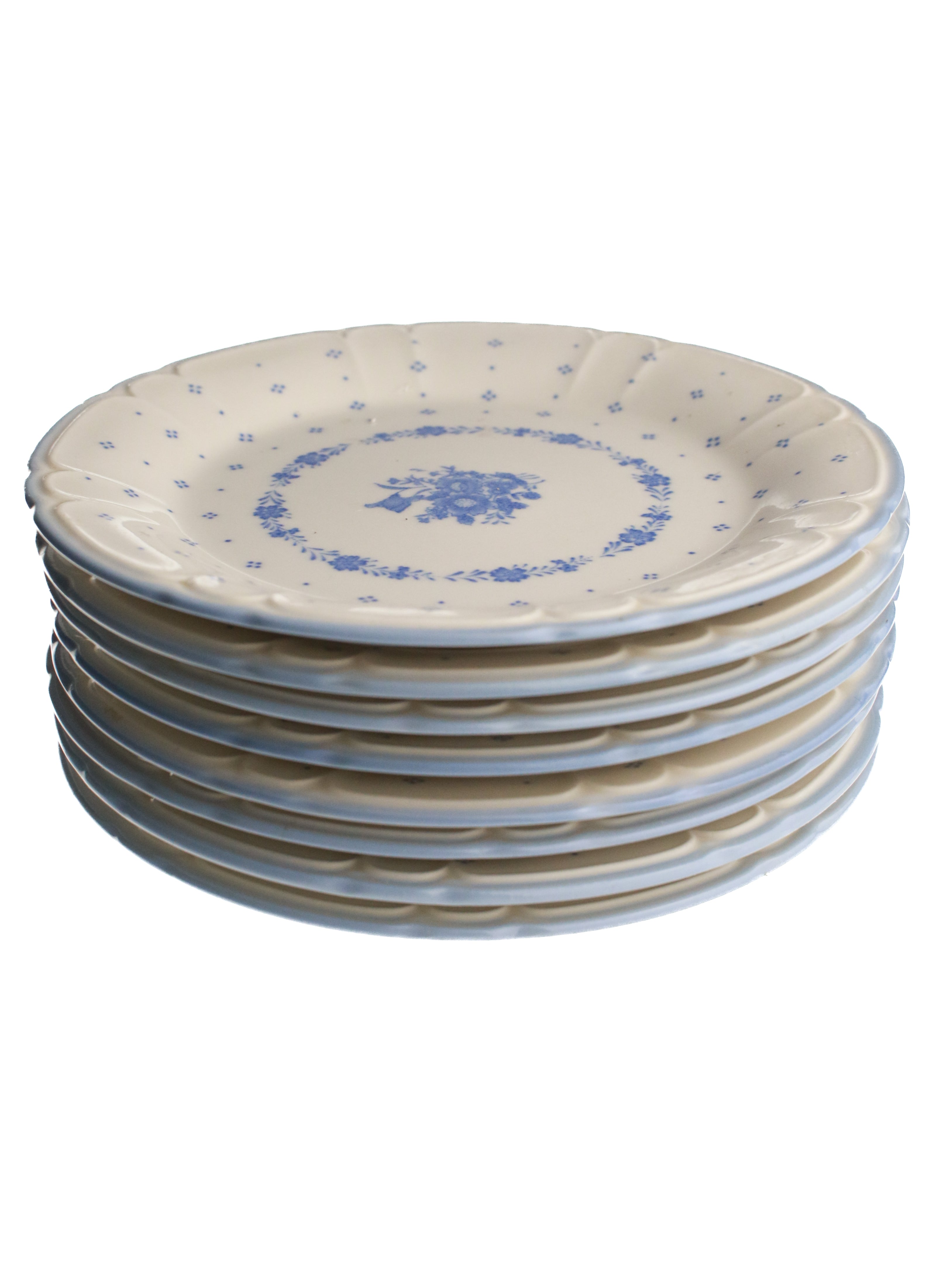 Cottage Salad Plates (Set of 8) | Whit's Vintage Picks