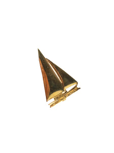 Sailboat Lapel Pin | Whit's Vintage Picks