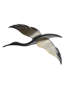 Flying Pelican with Metal Wings