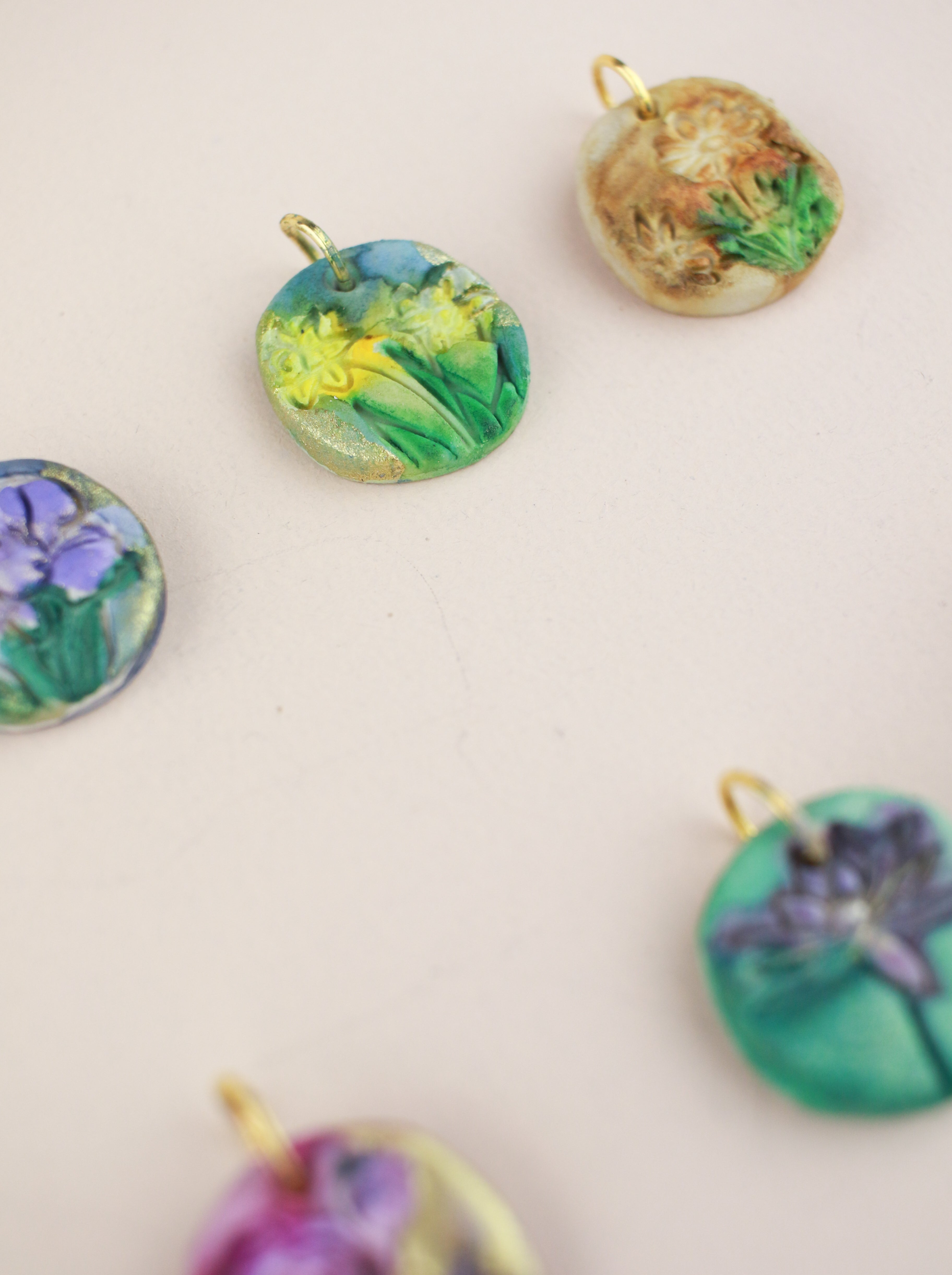 (Pre-order) Birth Flower Charms a La Carte