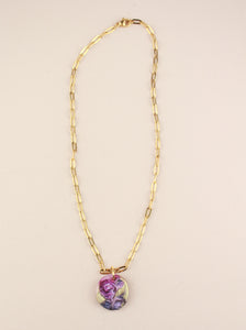 (Pre-order) June Rose Birth Flower Charm Necklace