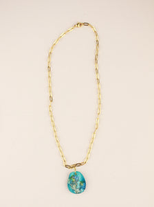 (Pre-order) September Aster Birth Flower Charm Necklace