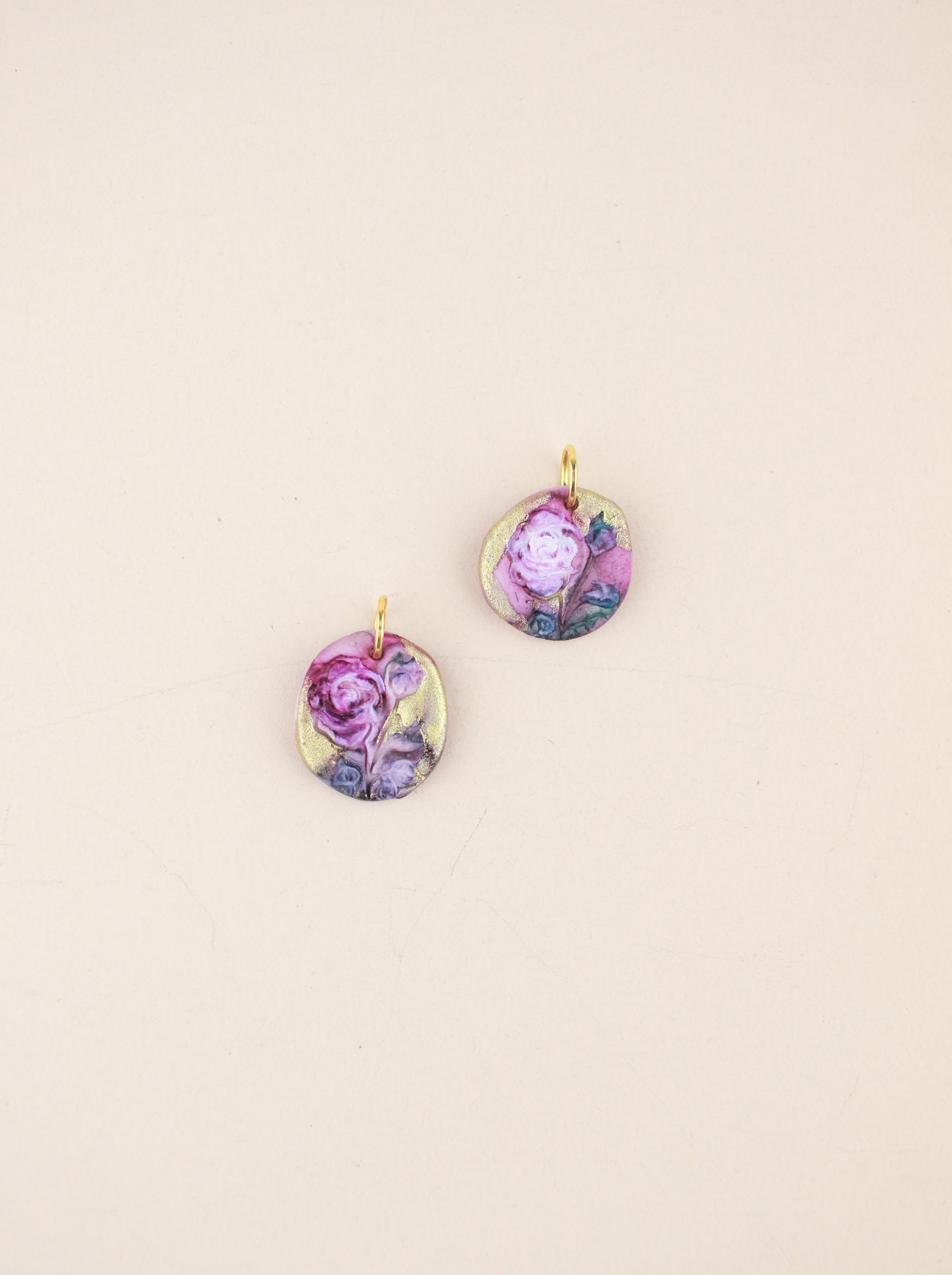 (Pre-order) June Rose Birth Flower Charm Necklace