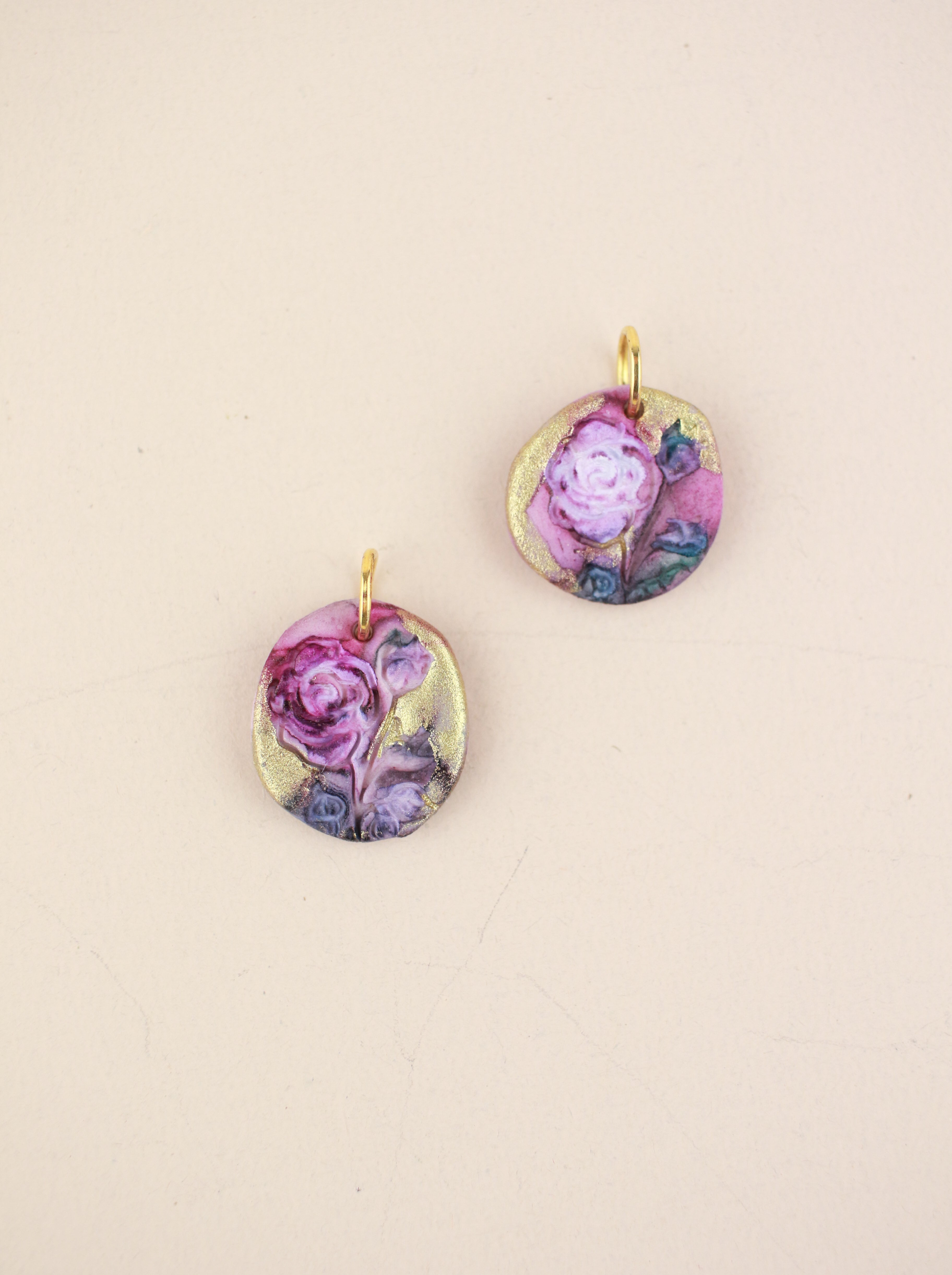 (Pre-order) June Rose Birth Flower Charm Necklace