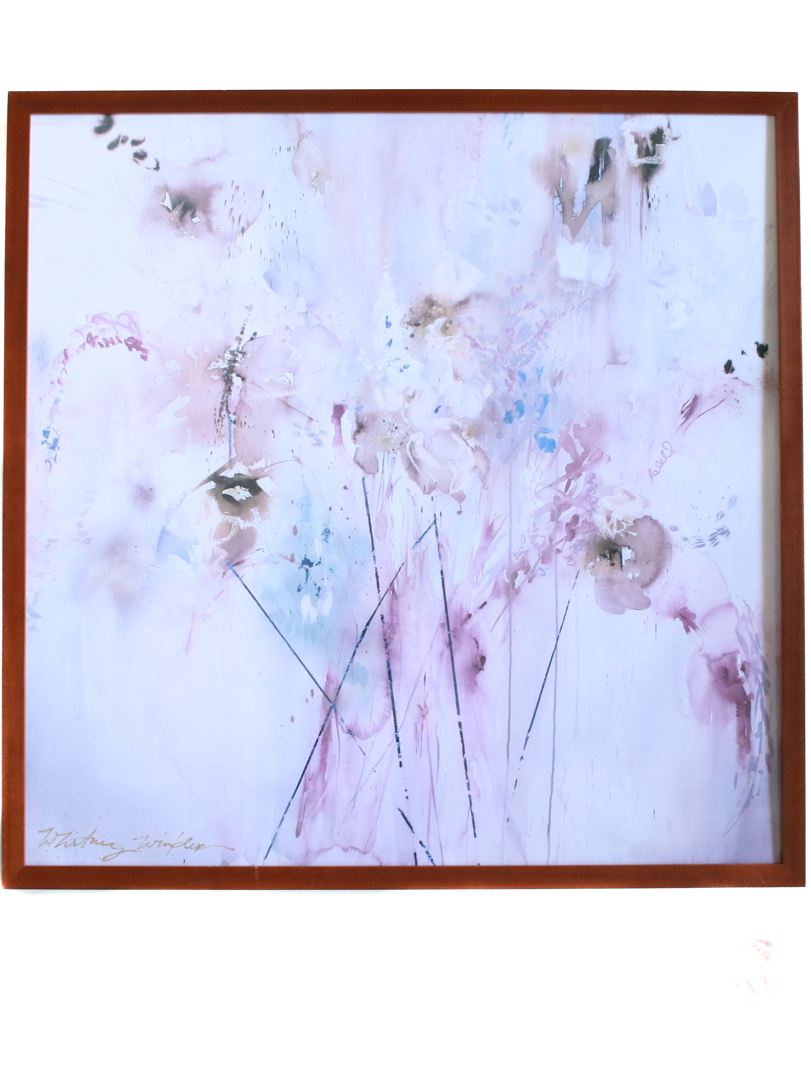 Weeping Floral Framed Giclee Print