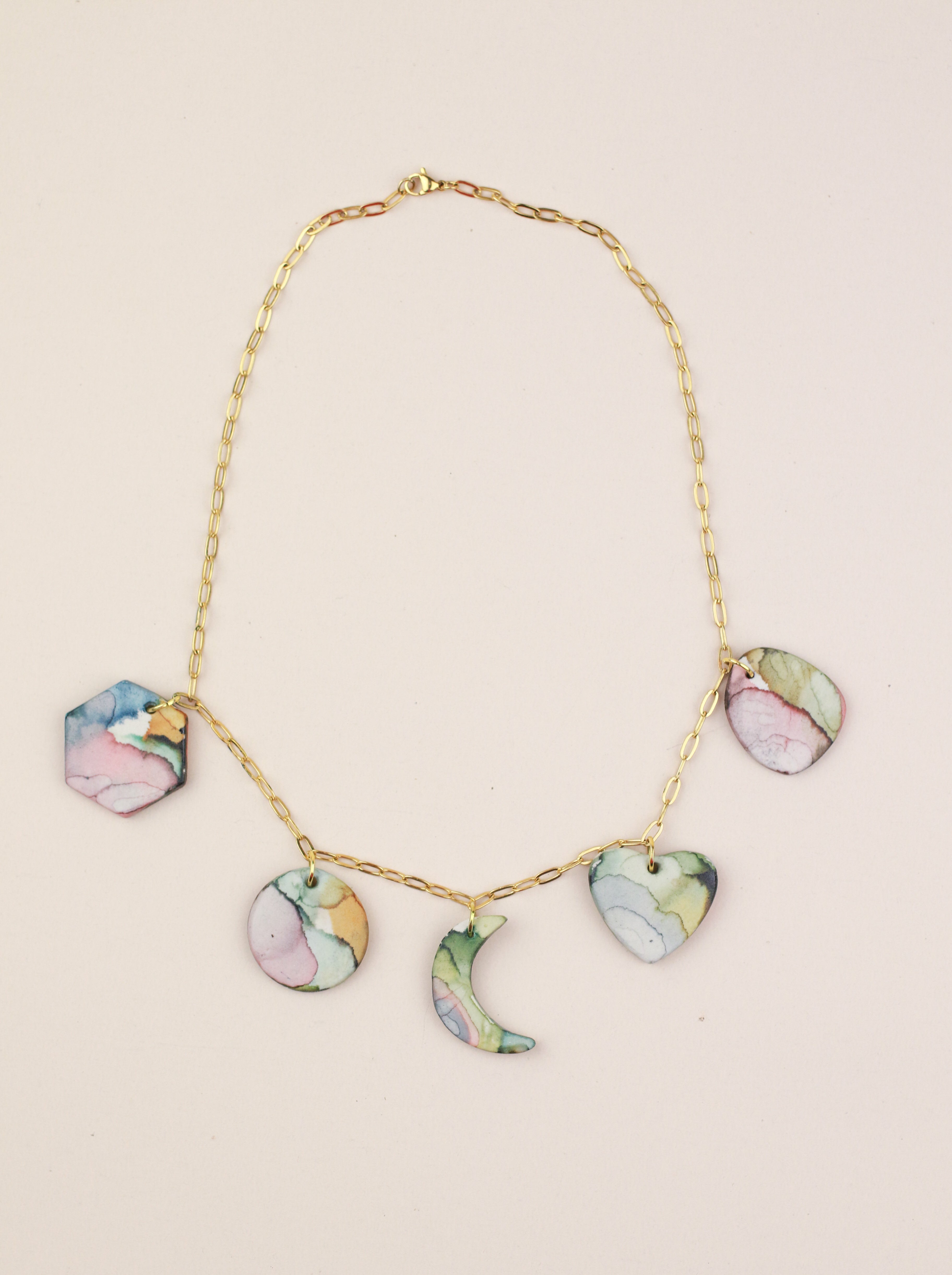 WW x The Clay Moon Ceramic Charm Necklace | No. 2