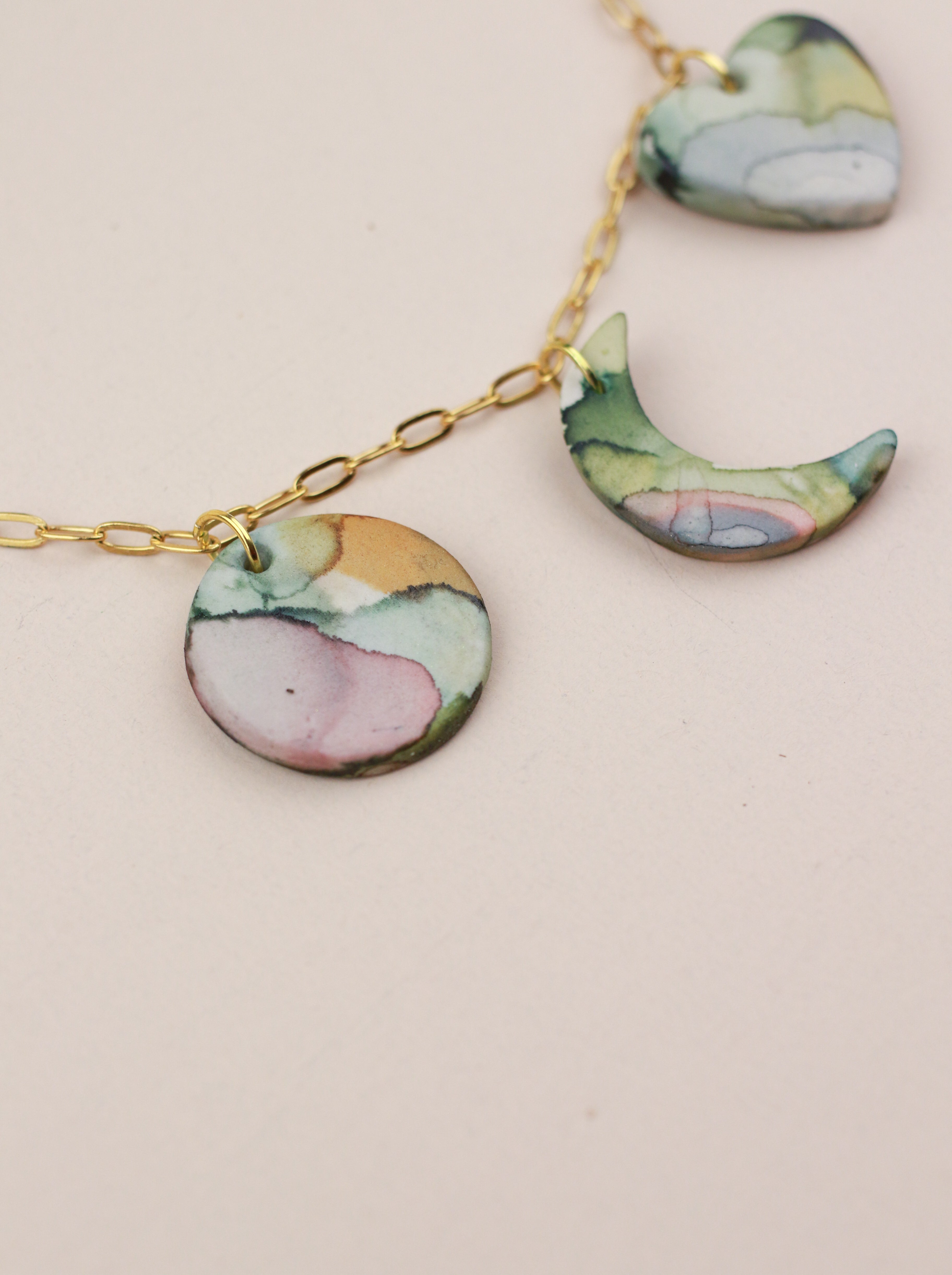 WW x The Clay Moon Ceramic Charm Necklace | No. 2