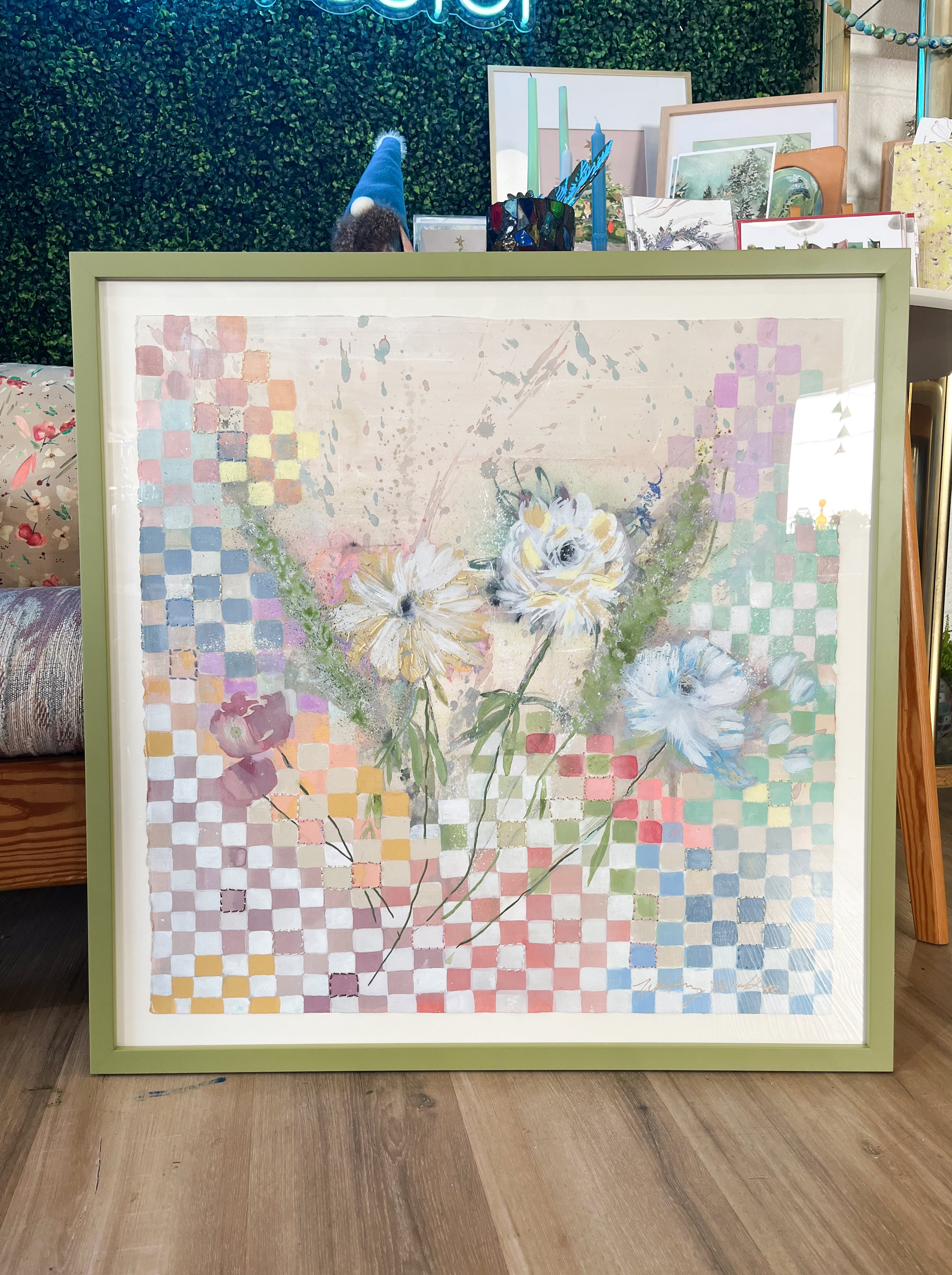 Checkered Floral Original