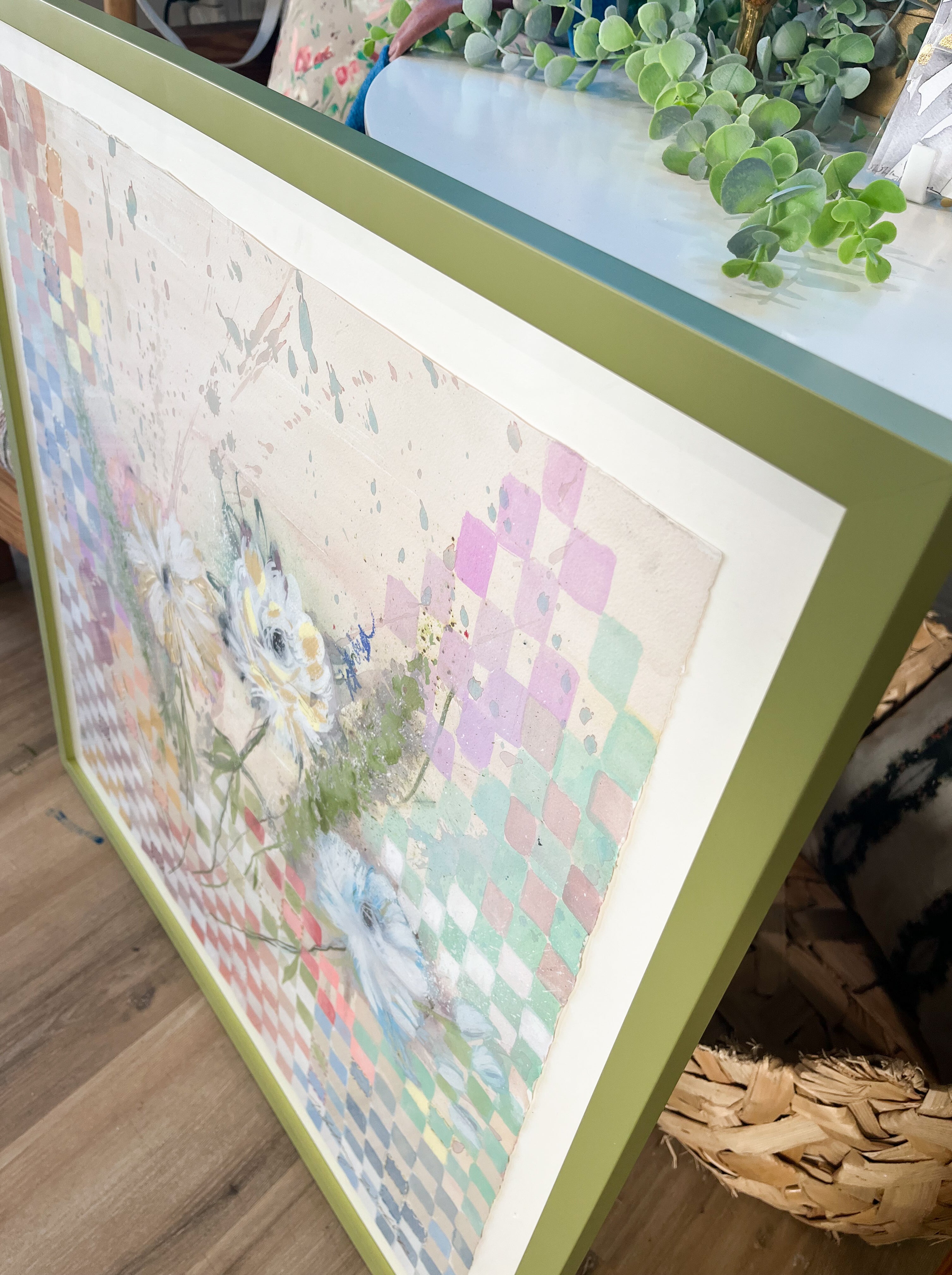 Checkered Floral Original