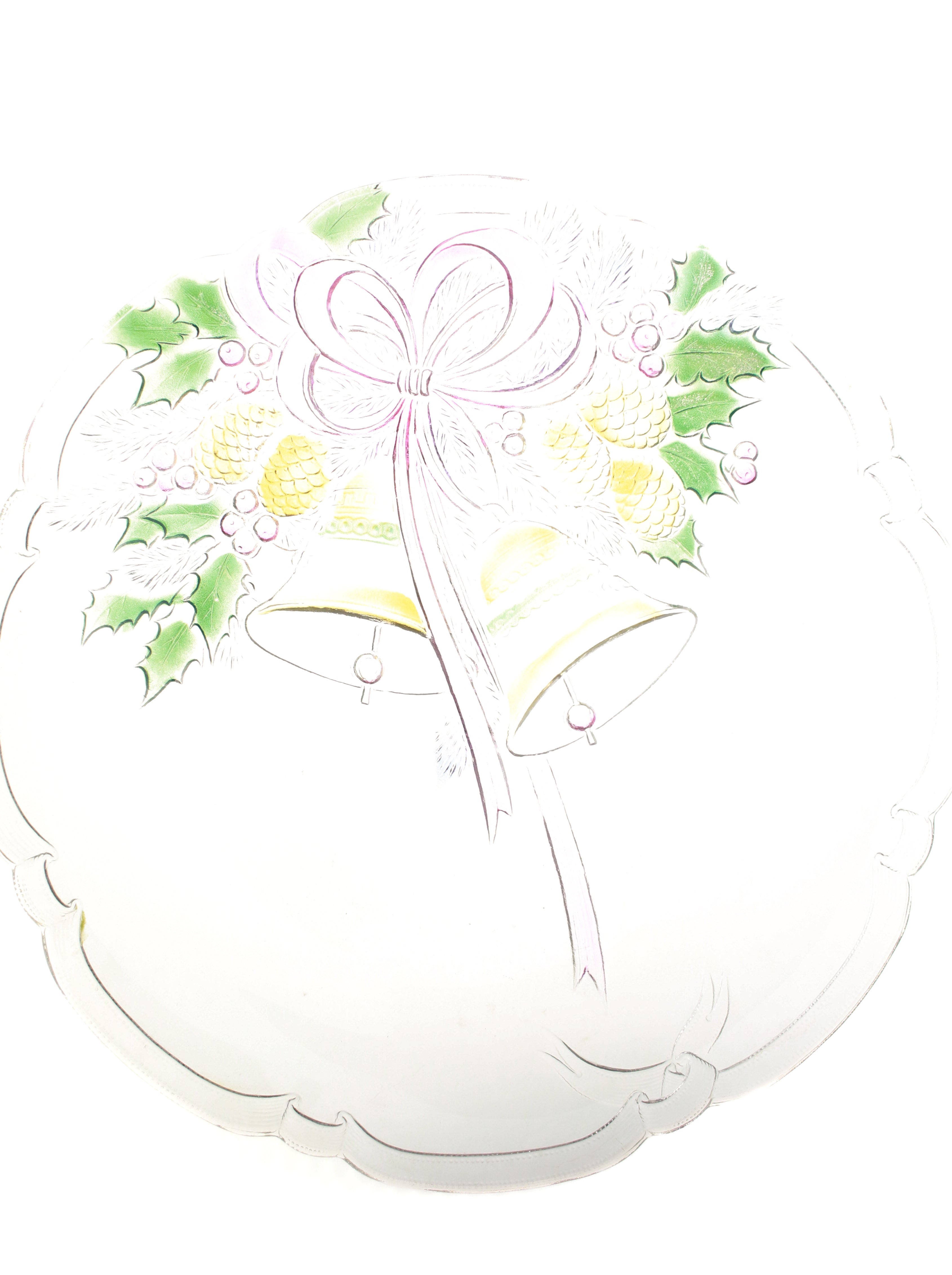 Ribbons and Bells Cookie Tray | Whit's Vintage Picks