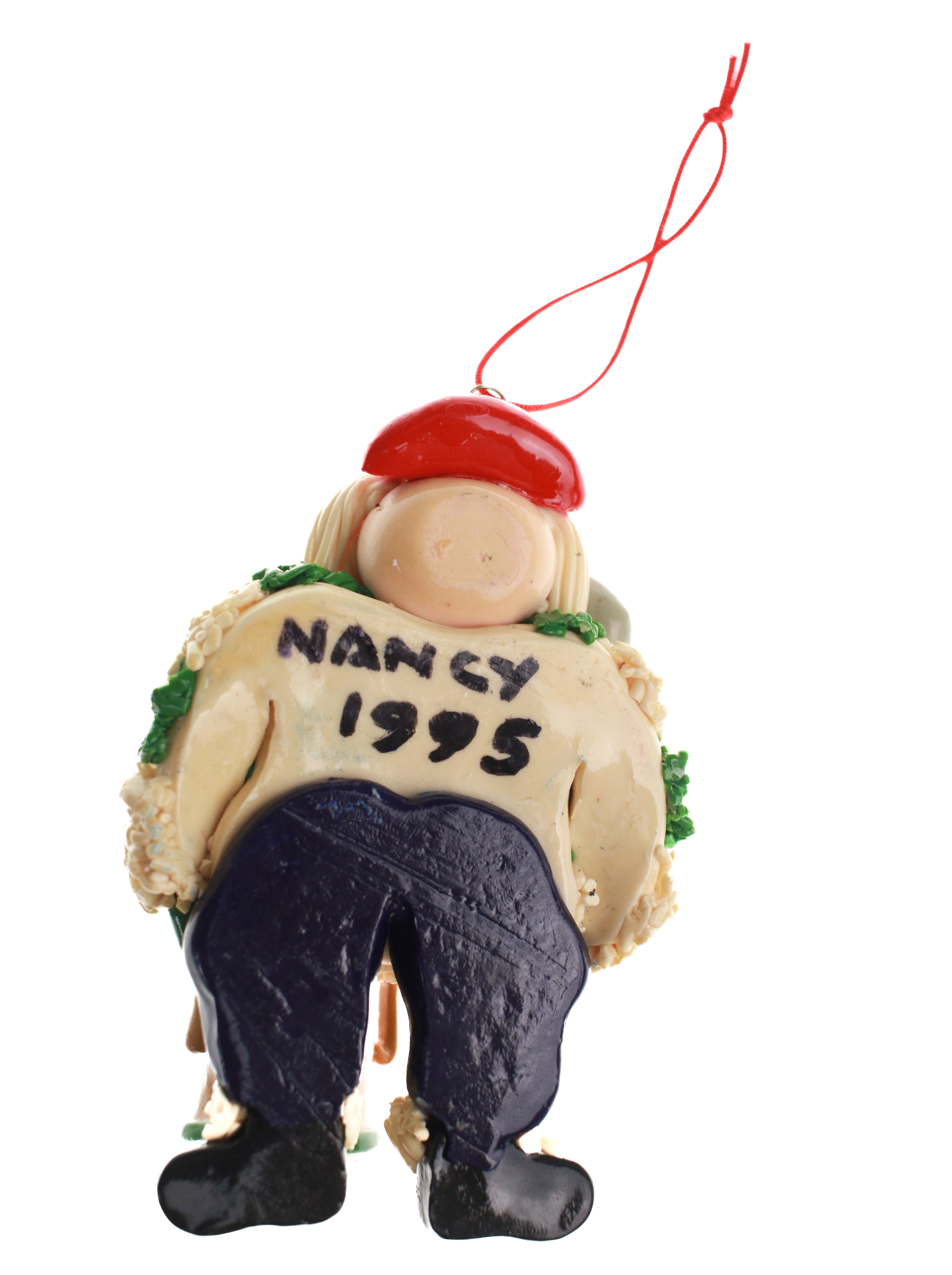 Golfing Santa Ornament | Whit's Vintage Picks