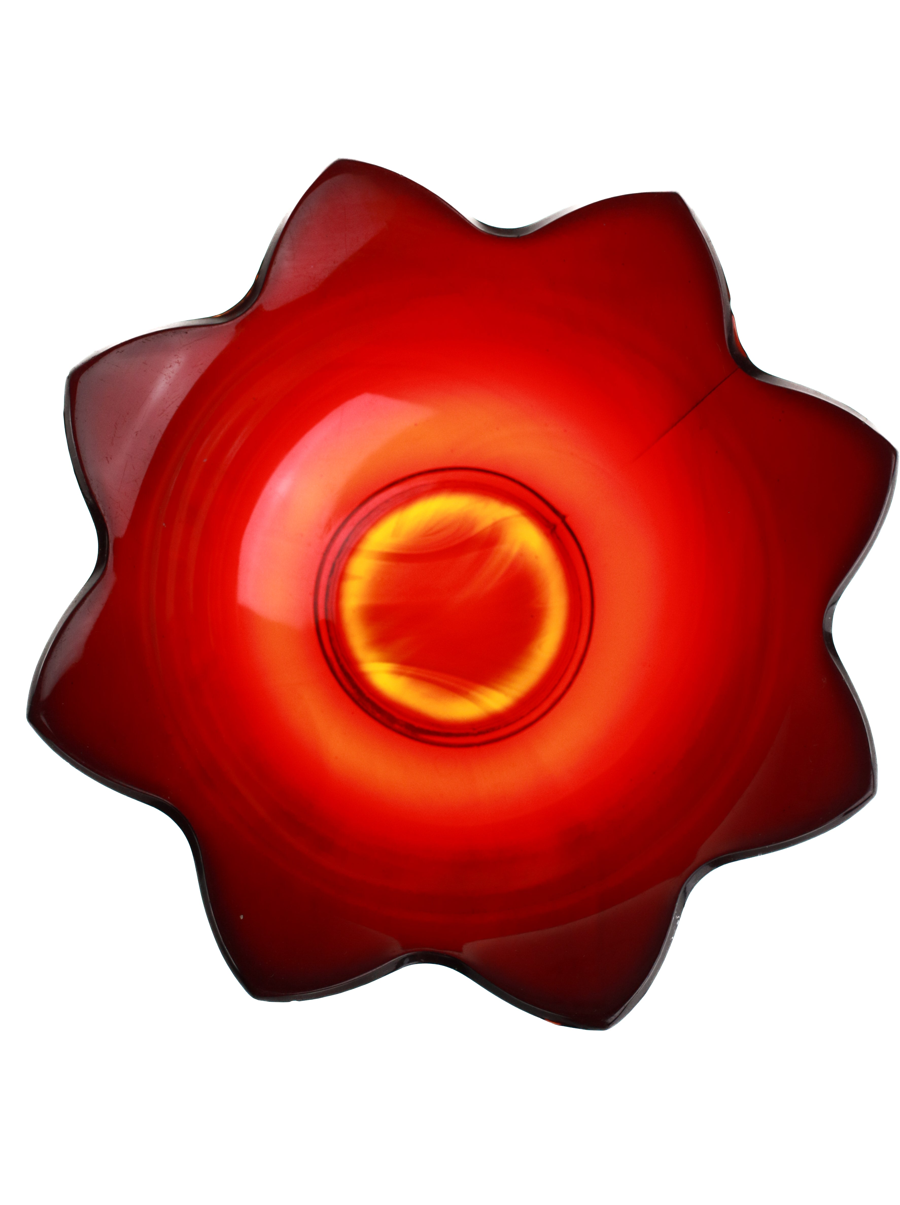 Red Petal Bowl
