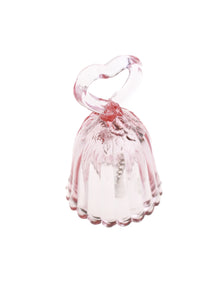 Pink Glass Bell