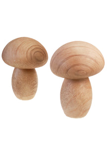 Wooden Mushrooms