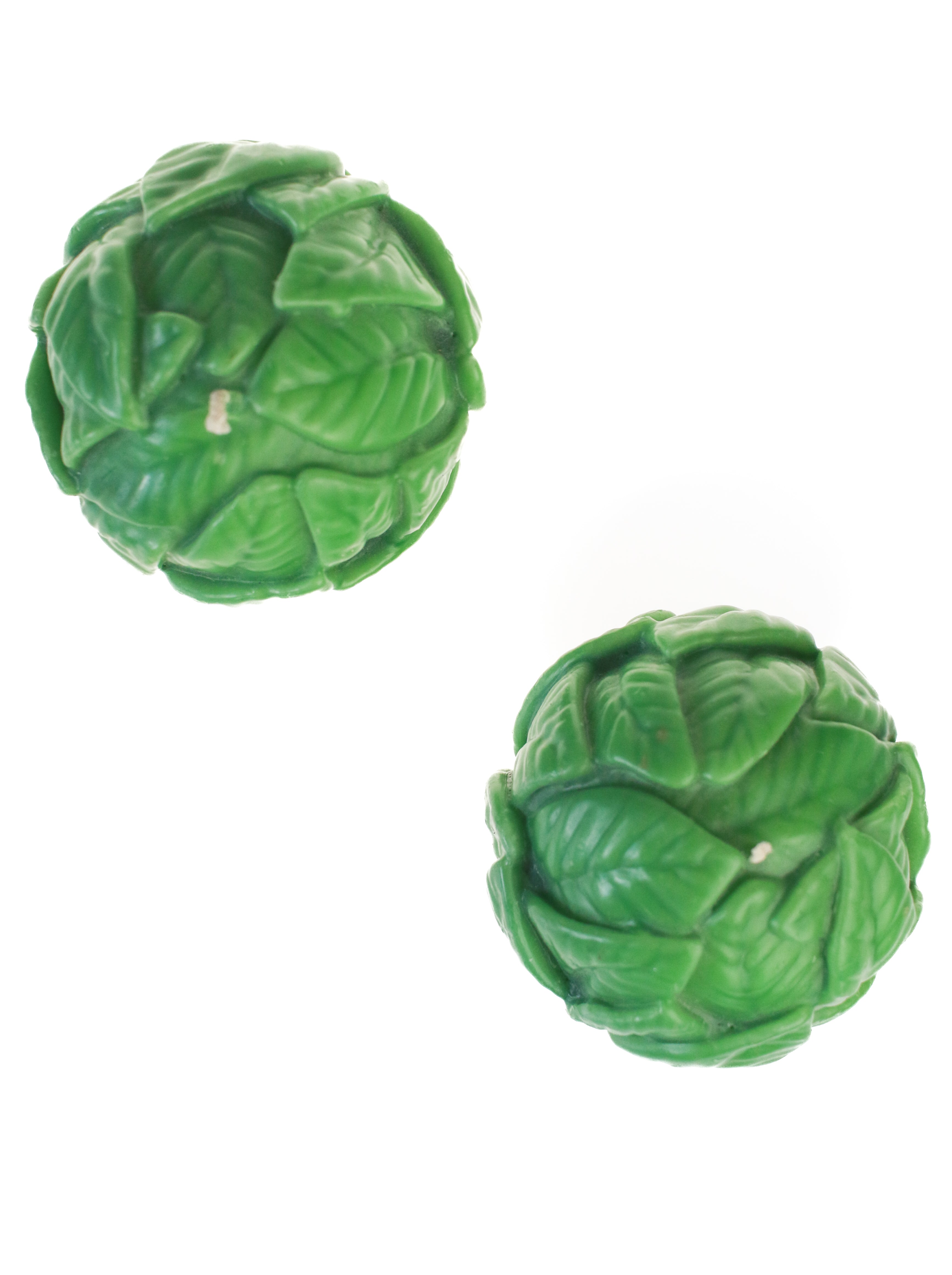 Leafy Ball Candles