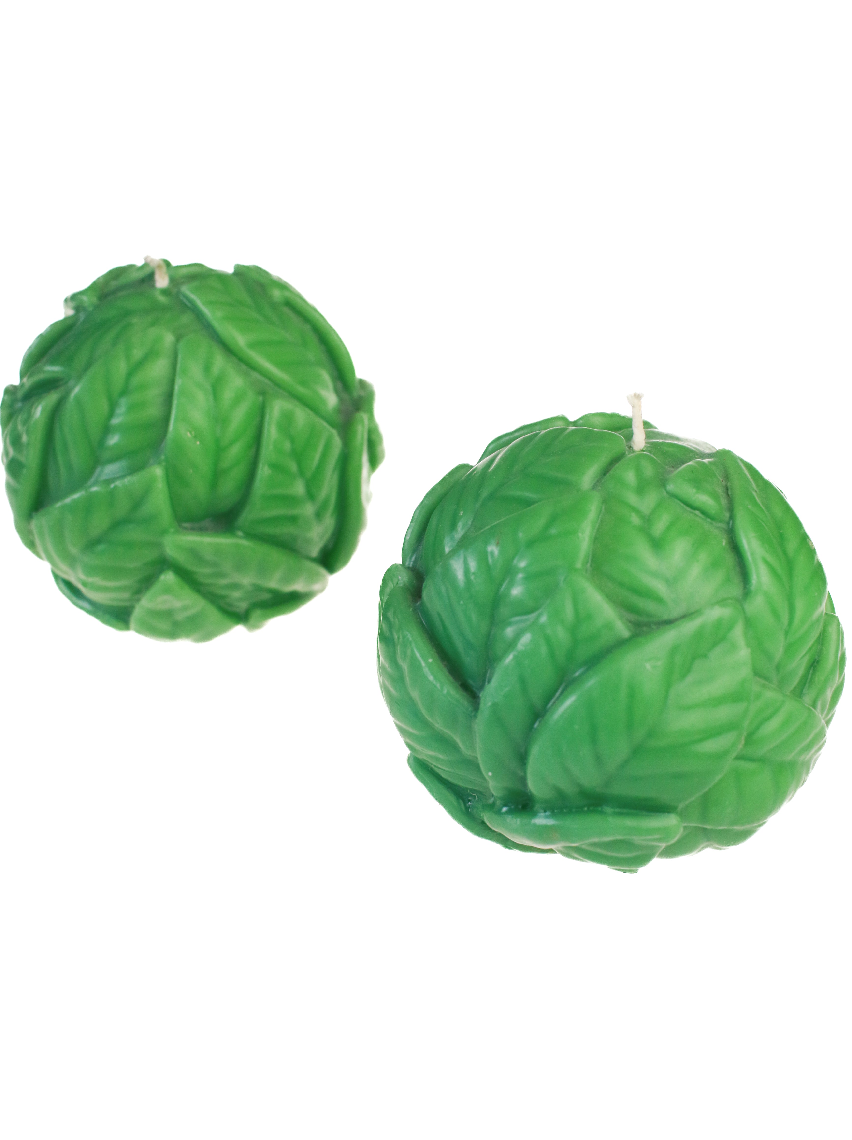 Leafy Ball Candles
