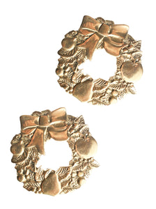 Brass Christmas Trivet (Set of 2)