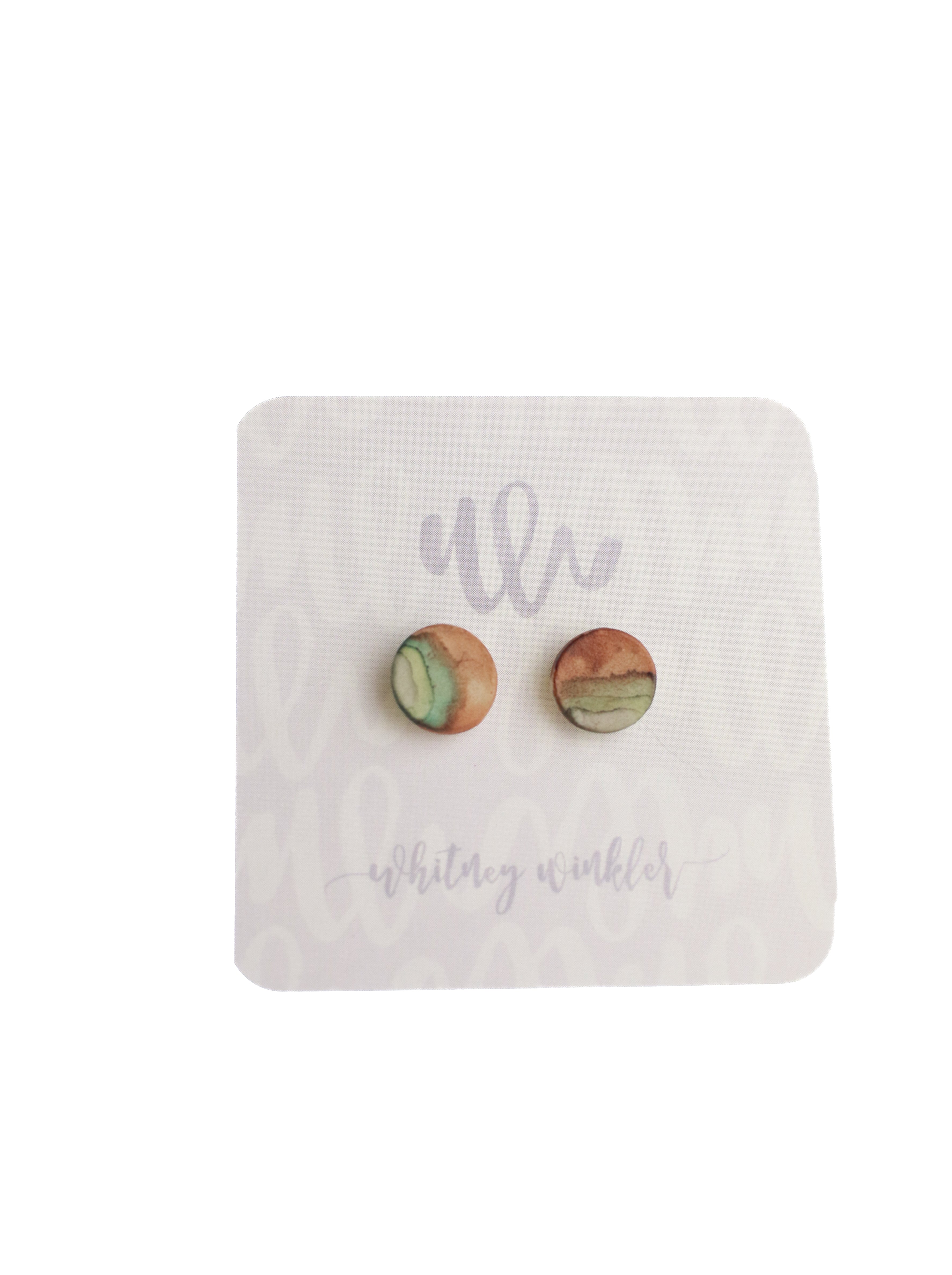 WW x The Clay Moon Ceramic Earrings | No. 6