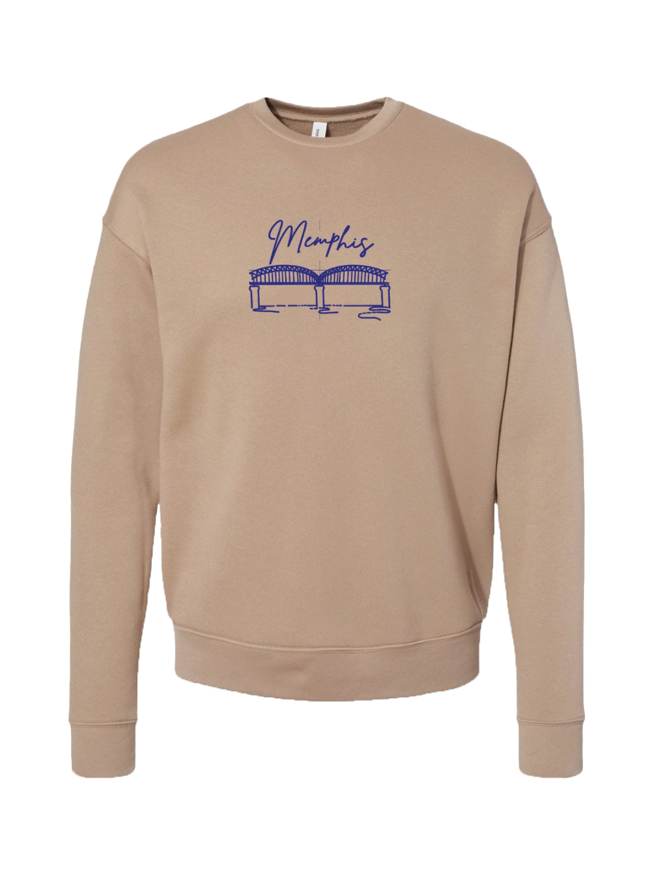 Memphis Bridge Embroidered Crewneck | Thirty One Sundays